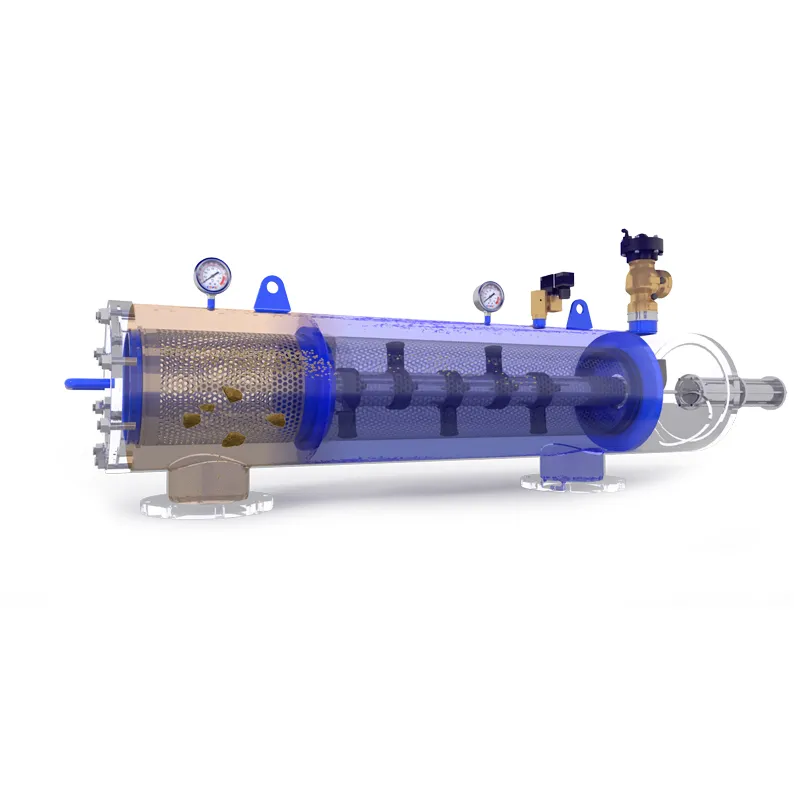 DLHF400 hydraulic suction self cleanin filter2